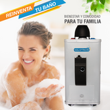 BOILER DE PASO GAS NATURAL 7.8L 2.5 SERVICIOS ENCENDIDO ELECTRICO KALOTRON