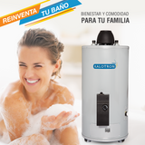 BOILER DE PASO GAS LP 10.5L 3.5 SERVICIOS ENCENDIDO ELECTRICO KALOTRON