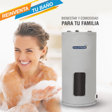 CALENTADOR ELECTRICO 40L PARA 1 REGADERA 127V 2280W KALOTRON