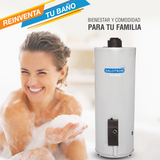 BOILER DEPOSITO GAS LP 60L 2.5 SERVICIOS ENCENDIDO ELECTRICO KALOTRON