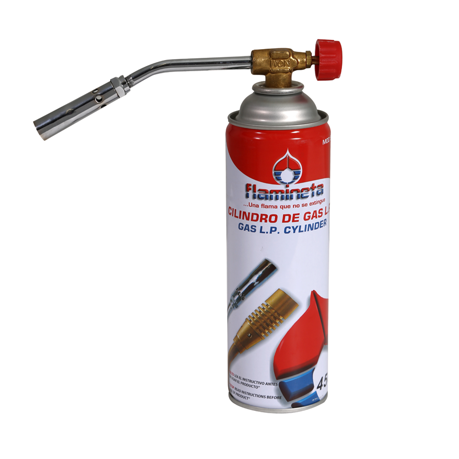 Lata de gas butano/propano para soplete FLAMINETA – Ingusa shop
